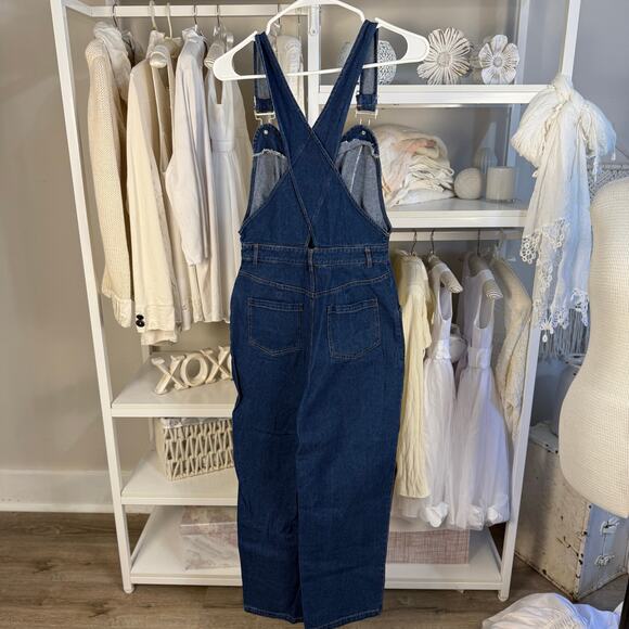 Le Liz Collection women’s sz. Small fitted overalls, casual, feminine #3670 - Picture 2 of 8